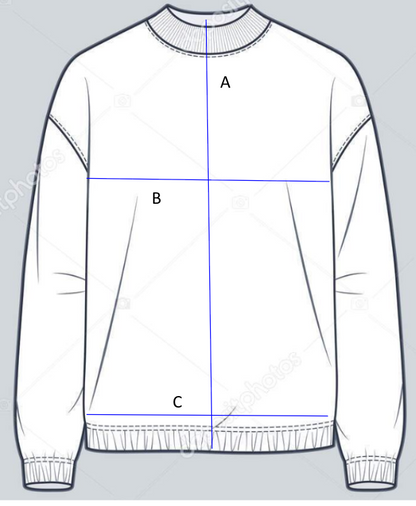 Terry Cotton Regular Crew Sweatshirt