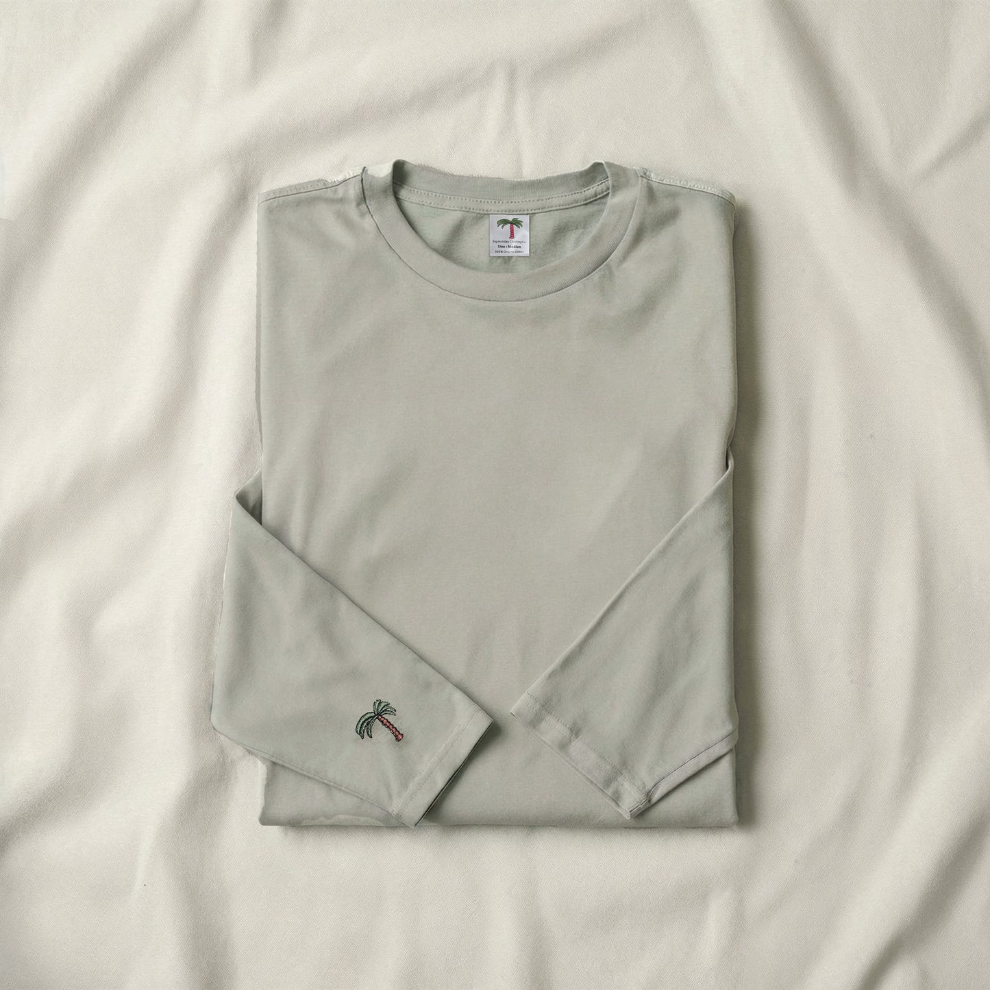 Crew Neck Long Sleeve Tee