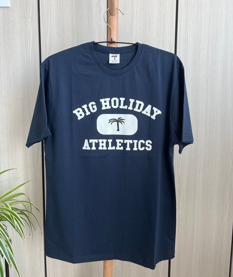 Classic Crew Neck Tee with Athletics Logo