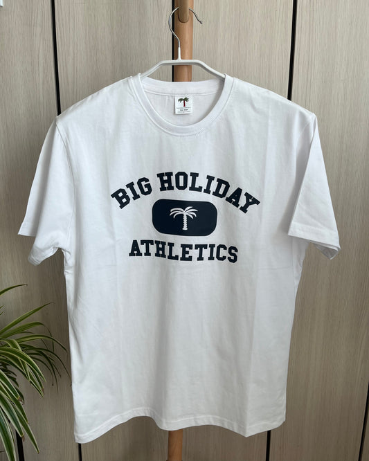 Classic Crew Neck Tee with Athletics Logo