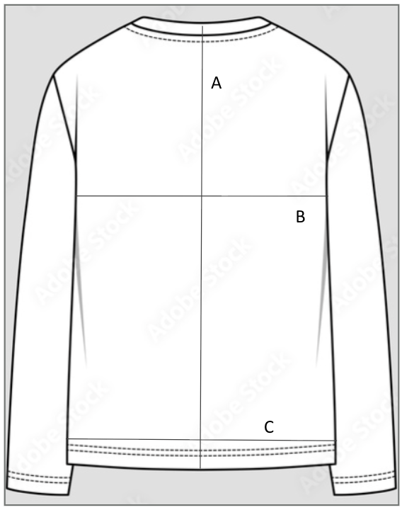 Crew Neck Long Sleeve Tee
