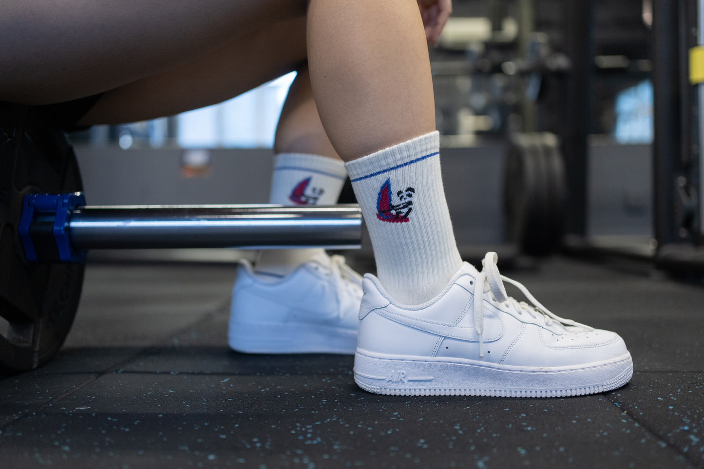 Surfing Panda Socks